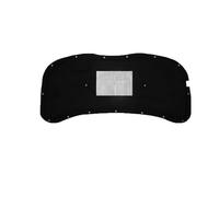 Funda Aislante Térmica Algodón Para El Capó Delantero Motor Para VW Para Polo Mk4 2001-2010(Small Aluminum foil)