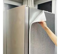 Funda Aislante Térmica Reutilizable para Frigorífico, Película Reflectante Aislamiento Térmico, Manta Aislante para Congelador y Cámaras Frigoríficas(78 x 180 cm)