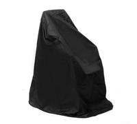 Funda ajustable para silla de ruedas con cordón que protege las sillas de ruedas eléctricas del polvo y daños por lluvia (115 x 75 x 130 cm)