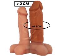 Funda alargador virilXL V3 moreno