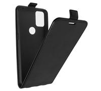 Funda Alcatel 3X Cierre Vertical Tarjetero Efecto Piel Caballo