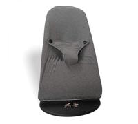 Funda Algodón Hipoalergénica, hipersuave y Transpirable para Hamaca BabyBjörn ® Balance, Soft y Bliss (Antracita)