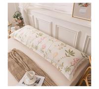 Funda Almohada 1pc Polyester and Hemp Double Long Pillowcases, Pillowcase Lover Sleeping Bedding(Color5)