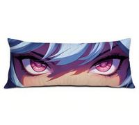 Funda Almohada 40x145 cm Púrpura Fundas Almohada, Chica Terciopelo Extra Suave y Lavable Transpirable Algodón Funda Cojin para Cama con Cremallera Invisible Decoración del Hogar para Sofá Cama R-4778