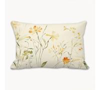 Funda Almohada 60 x 80 Funda Cojines Amarillo Lino Cojines Decoracion Impresión a Doble Cara, Protector Almohada con Cremallera Invisible, Cushion Covers para Sofá, Dormitorio, Hogar (Verde)2Y-743