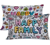 Funda Almohada 70x40 Color Funda Cojin 70x40 Amar Fundas Almohadas Pack 2 Súper Suave Protector Almohada Cervicales y Cuello, Fundas Cojines para Cama, para Hogar Dormitorio Cama Decoración R-25