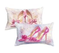 Funda Almohada Burdeos Fundas para Cojines DíA De San ValentíN Cojines Sofa Funda de Almohada 40x60cm Cushion Covers Lino con Cremallera Oculta Adecuado para Uso Diario C0C1018