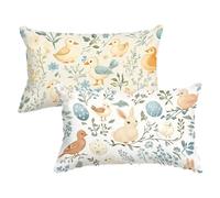 Funda Almohada Color Naranja Fundas para Cojines Animal Cojines Sofa Funda de Almohada 40x70cm Cushion Covers Terciopelo con Cremallera Oculta Adecuado para Uso Diario C0C885