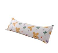 Funda Almohada Cotton Single Double Pillowcase 1.2/1.5/1.8 Meters Long Pillow Case Wedding Non-Slip Pillow Cover Decoration Easy Care 1pc(Color4,48x120cm)