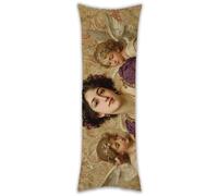 Funda Almohada Larga 50x135cm 1 Pcs Ángel de la Mujer Cubiertas de Almohadas largas, acogedoras Fundas de Almohadas, Decorativa de Cojines de sofá, Funda Almohada de Terciopelo, Cojin Embarazo g-671