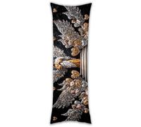 Funda Almohada Larga 50x135cm 1 Pcs El ángel de Jesús Cubiertas de Almohadas largas, acogedoras Fundas de Almohadas, Decorativa de Cojines de sofá, Funda Almohada de Terciopelo, Cojin Embarazo g-925