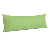 Funda Almohada Microfiber Ultra Soft Body Pillowcase with Envelope Closure, Wrinkle, Stain Resistant Body Pillow Cover, 20" X 54"(Light Green)