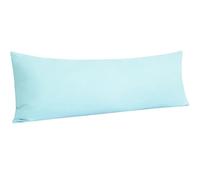 Funda Almohada Microfiber Ultra Soft Body Pillowcase with Envelope Closure, Wrinkle, Stain Resistant Body Pillow Cover, 20" X 54"(Blue)