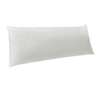 Funda Almohada Microfiber Ultra Soft Body Pillowcase with Envelope Closure, Wrinkle, Stain Resistant Body Pillow Cover, 20" X 54"(Light Gray)