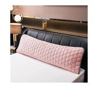 Funda Almohada Simple Solid Color Long Pillowcase Warm Single Side Flannel Pillow Cover Couple Sleeping Body Pillow Cases 120/150/180cm(Color 7,120x48cm (No Pillow))