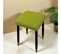 Funda Alta y Flexible para taburetes de Cocina y Bar Que resiste derrames, Polvo y rayones de Mascotas y es fácil de Lavar a máquina para su hogar Moderno(Green,33-38cm/13-15in)