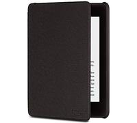 Funda Amazon de cuero para Kindle Paperwhite (10.ª generación - modelo de 2018), Negro
