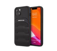 Funda AMG iPhone 13 Pro, Negra - Funda rígida de piel