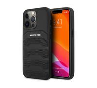 Funda AMG iPhone 14 Pro Max, Negra - Funda robusta Relief Lines