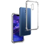 - Funda Anti-Shock Gel Transparente para Huawei Mate 20 Lite, Ultra Fina 0,33mm, Esquinas Reforzadas, Silicona TPU de Alta Resistencia y Flexibilidad