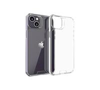Funda antichoque - MUVIT - iPhone 14 Plus - Transparente - Ultra delgada - Protección resistente