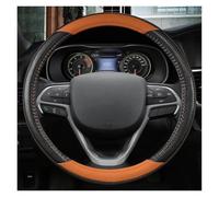 Funda Antideslizante Cubiertas para Volante Coche Cuero 38cm para Jeep para Commander para Patriot para BRÚJULA para Renegade Cubre Volante(Orage)