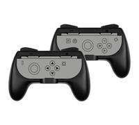 Funda antideslizante Konix para Joy-Con Switch 2 pack 2 unidades negro y gris