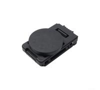 Funda antideslizante para herramientas con clip para cinturón, soporte de plástico resistente para destornilladores de martillo (55 mm)