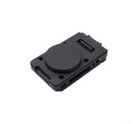 Funda antideslizante para herramientas con clip para cinturón, soporte de plástico resistente para destornilladores de martillo (43 mm)