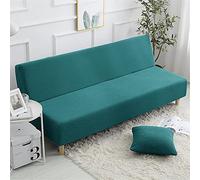 Funda antideslizante para sofá de 3 plazas, universal, con reposabrazos, plegable, protector de futón elegante, decoración del hogar, fácil de limpiar