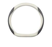 Funda Antideslizante para Volante de Coche para Opel para Astra para Insignia ST Ampera para Corsa E Rocks-e para Grandland Funda para Volante(D Style A White)