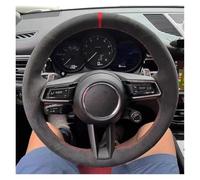 Funda Antideslizante Protector Antideslizante Cosido a Mano para Volante de Coche, Bricolaje, para Taycan Boxste, para Panamera, para Macan, Cpara ayenne 718, 971(B)