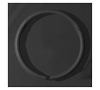 Funda Antideslizante Volante Cubiertas Volante Ultrafinas Las Cuatro Estaciones Id34 para Magotan para Sagitar para Lavida para Golf para Yue Tu para Tiguan para Passat(Redonda Negra)