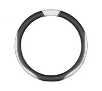 Funda Antideslizante Volante Funda Volante 38 Cm para Citroën C1 C2 C3 C4 C5 C6 C4l para Berlingo para Picasso para Aircross para Sega para Elysee(Estilo O Un Blanco)