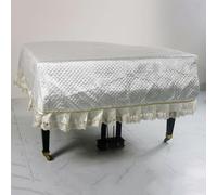 Funda antipolvo for piano, protección contra el envejecimiento del piano for bebés a prueba de polvo, doble capa gruesa, resistente al agua y funda for taburete opcional(Color:C,Tamaño:210-220cm) (Co