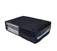 Funda antipolvo horizontal/vertical para PlayStation 5, funda impermeable antiarañazos con puerto trasero (no para PS5 Slim) (funda de tela oxford)