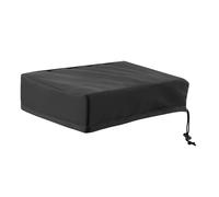 Funda antipolvo para PS5 compatible con Sony PlayStation 5, PS 5 Slim, consola PS 5 Pro Digital Edition y Ultra HD Disc Edition, funda gruesa y resistente, color negro (modo horizontal PS5)