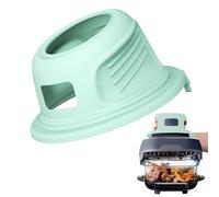Funda antiquemaduras de silicona para Ninja CRISPi Freidora, funda antiquemaduras de silicona para Ninja Crispi Air Fryer FN101EUSG, Air Fryer Accesorios para Ninja FN101EU (Z-verde claro)