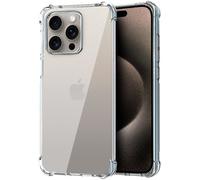 Funda AntiShock para iPhone 15 Pro Max (Transparente) - COOL