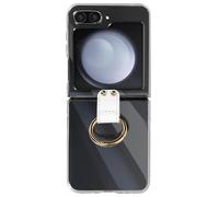 Funda anular para Z Flip 5 Funda anular de policarbonato serie Transparente