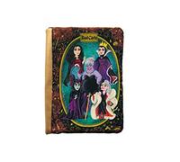 Funda artesanal mediana de solapa para libros de VILLANAS CLÁSICAS + marcapáginas de regalo, funda de algodón ecológico, acolchada, libros. Regalo ideal para adolescentes