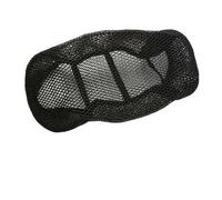Funda Asiento Accessori Funda De Asiento Transpirable Motocicleta para Almohadillas Poliéster Malla Espaciadora Cojín Antideslizante Negro Red Accesorios para Automóvil