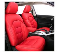 Funda Asiento Coch Funda De Cuero Para Asientos Coche Para Nissan Para Qashqai J10 J11 Para Kicks Para X-Trail T31 T32 Para Teana J32 Juego Fundas Asientos(Rojo,Standard)