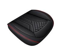 Funda Asiento Coch Funda Universal De Cuero Sintético Para Asiento Coche Para Suzuki Para SX4 Y Accesorios Interiores Protector Asiento Coche(Front Black Red)