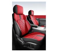 Funda Asiento Coch Fundas Asiento Coche Para F10 G30 E46 E39 E91 Touring F11 X3 F25 X5 G20 F44 E60 E90 Accesorios Interiores Cuero Automóviles Juego Fundas Asientos(5Pcs-BlackRed)