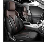 Funda Asiento Coch Fundas De Asiento De Coche De Moda PU Para VW Para Tiguan ID4 Para Golf 8 7 6 5 4 9N Para Gol G3 G5 Para Amarok Protector Asiento Coche(5PCs-Black Coffee)