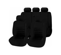 Funda Asiento Coch para BMW X6 X6M E71 E72 F16 F96 G06 30i 30d 40i 40d M50i X6M, Fundas De Tela para Asientos De Coche Universal Resistente a Manchas y Arañazos Impermeable,D/Black
