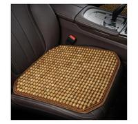 Funda Asiento Coche Cojín Asiento Coche Cuentas Madera Verano Cojín Fresco Transpirable Una Sola Pieza Silla Cojín Asiento Cuentas Cojín Un Solo Trasero Conjunto Fundas Asientos Coche(Golden 1 Pcs4)
