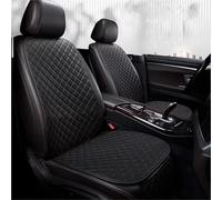 Funda Asiento Coche Cojín Para Asiento De Coche De Cuero Pu, Accesorios Interiores Para Toyota Para Auris Para Avensis Para Crown Para 4Runner(Black 2 Seats)