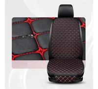 Funda Asiento Coche Cojín Para Asiento De Coche De Cuero Pu, Accesorios Interiores Para Toyota Para Auris Para Avensis Para Crown Para 4Runner(Black Red 1 Seats)